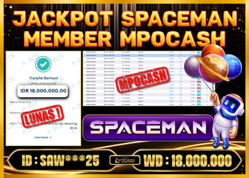 MPOCASH JACKPOT SPACEMAN